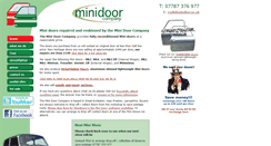 Desktop Screenshot of minidoor.co.uk